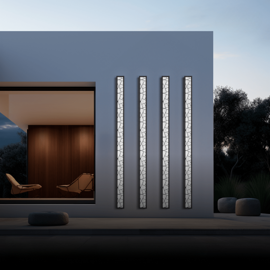Prague IP65 Outdoor LED Wall Light Warm White