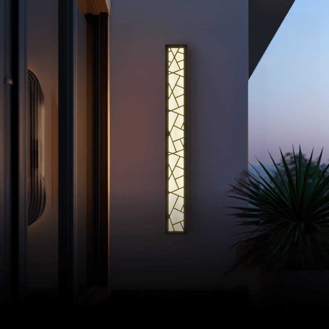 Prague IP65 Outdoor LED Wall Light Warm White