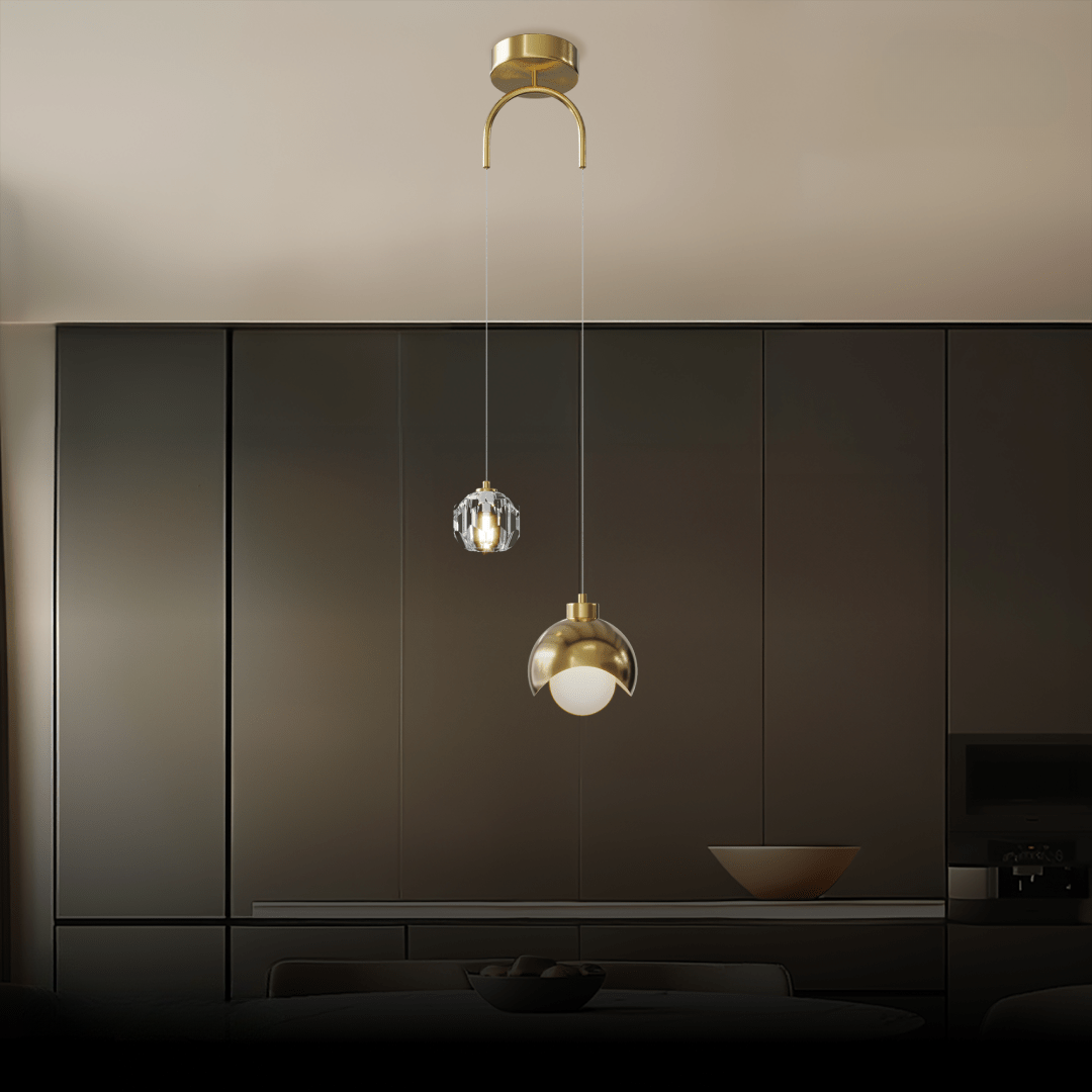 Tuscany Crystal Pendant — Resort-Level Glam at Home