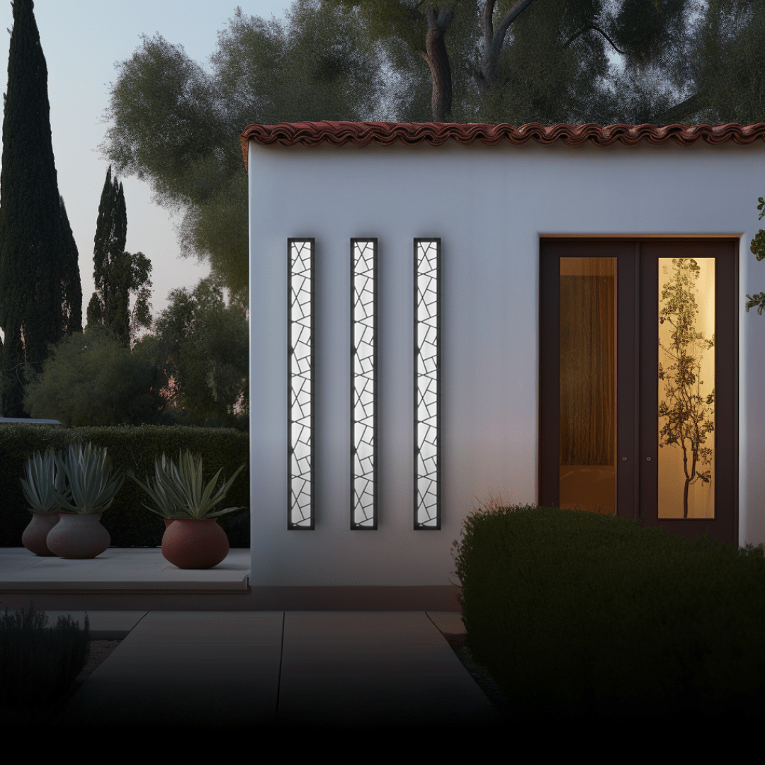 Prague IP65 Outdoor LED Wall Light Warm White