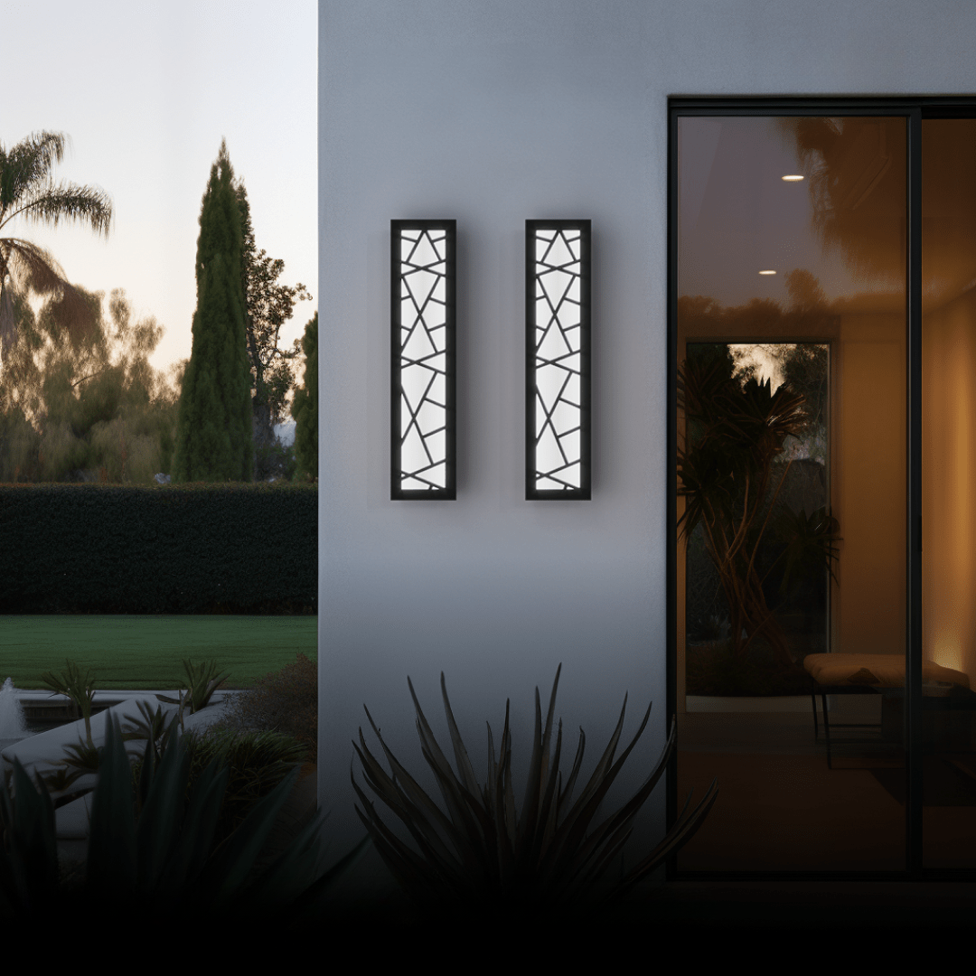 Prague IP65 Outdoor LED Wall Light Warm White