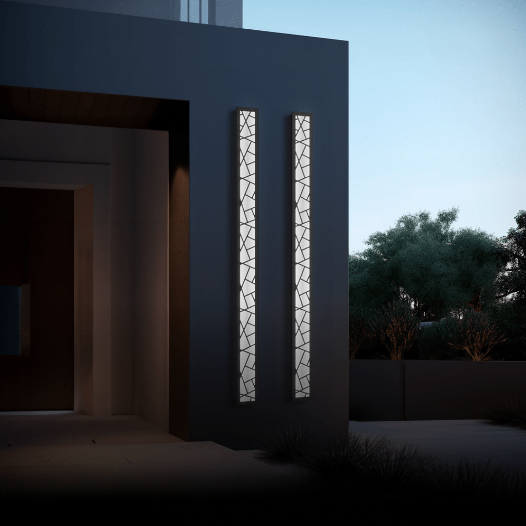 Prague IP65 Outdoor LED Wall Light Warm White