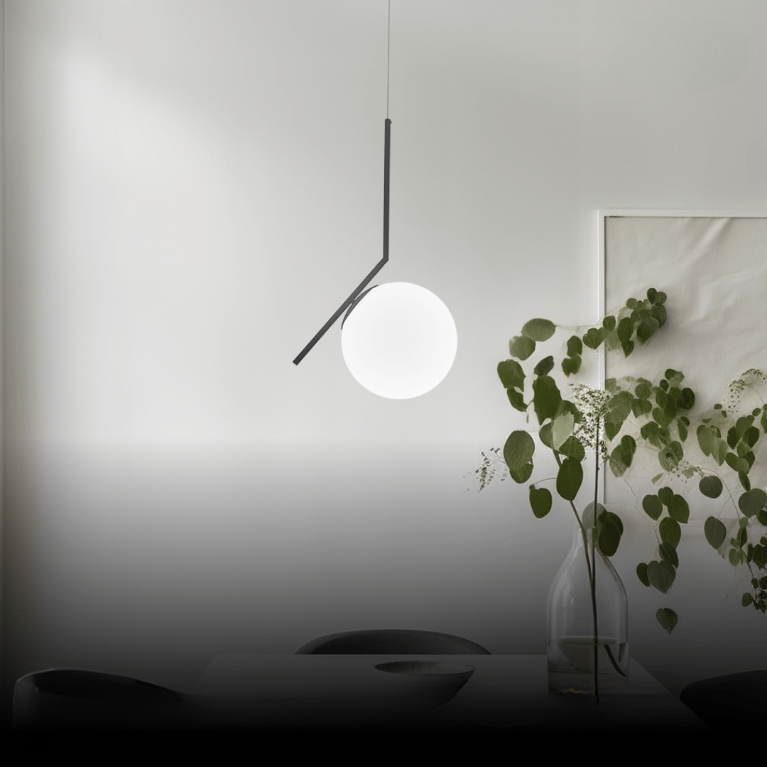 Siena LED Pendant — Nordic Chic in Gold & Glass