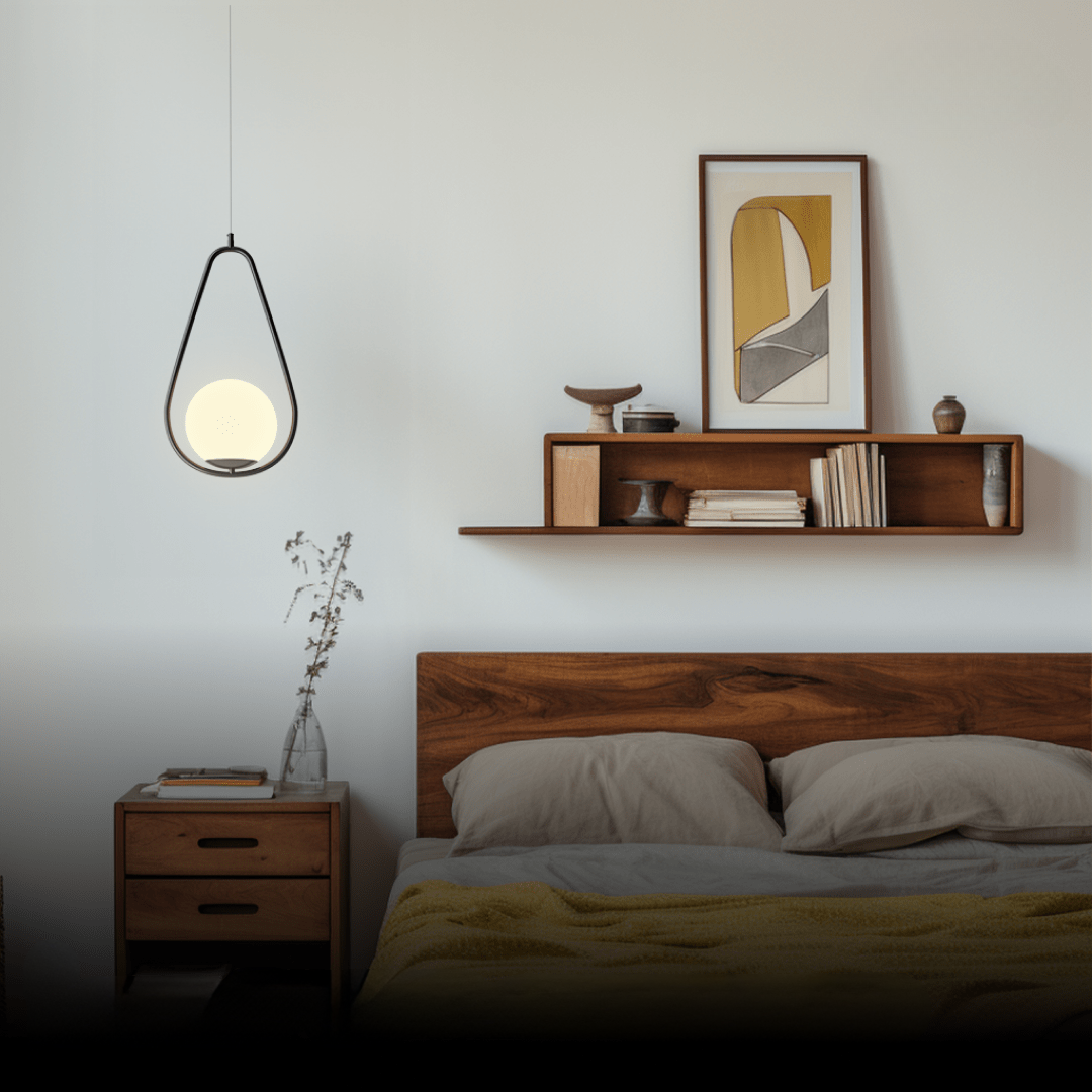 Siena LED Pendant — Nordic Chic in Gold & Glass