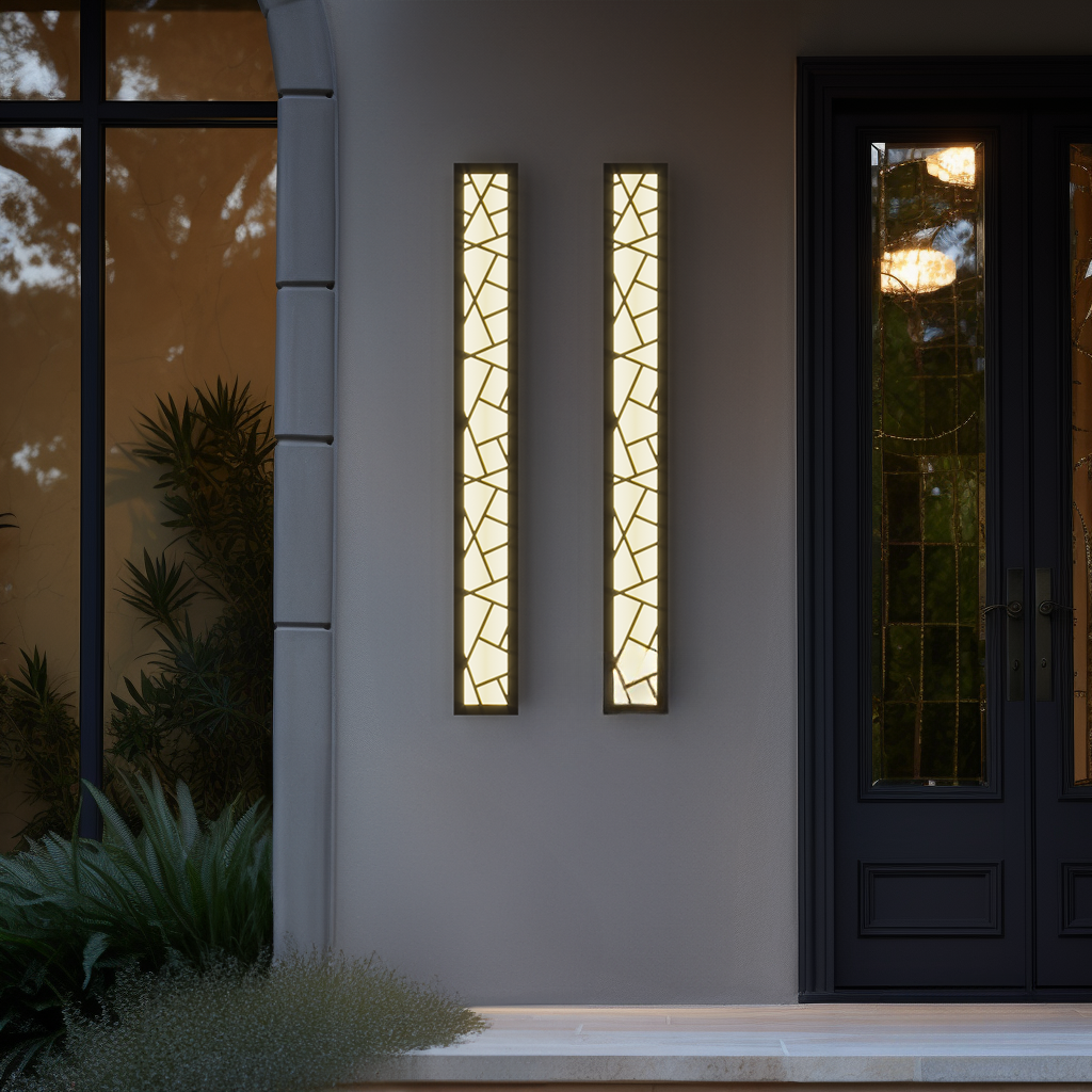 Prague IP65 Outdoor LED Wall Light Warm White
