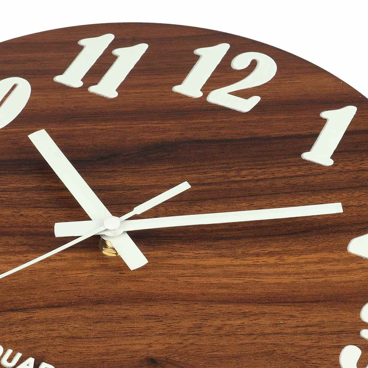 Verdal Oak Night-Glow Clock