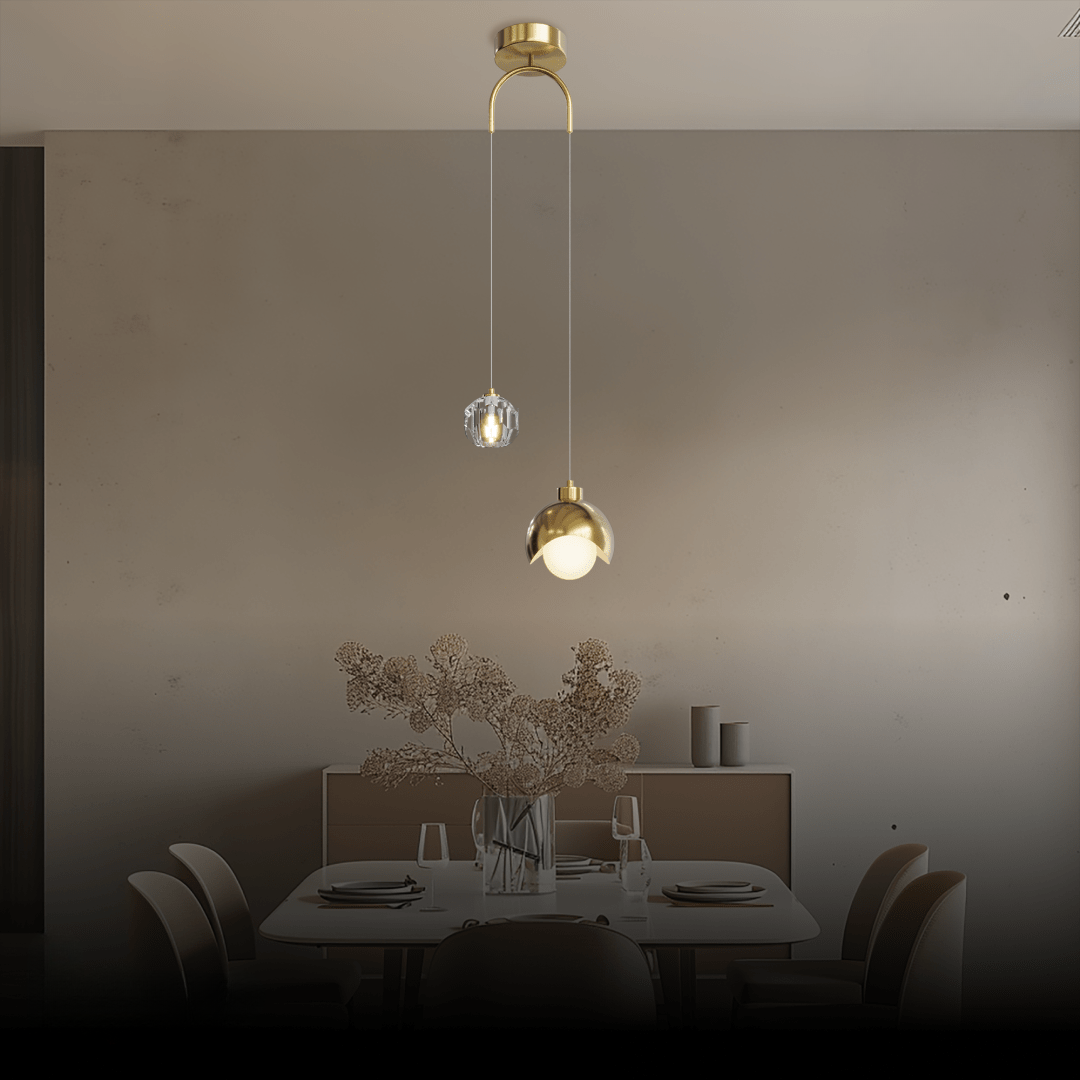 Tuscany Crystal Pendant — Resort-Level Glam at Home