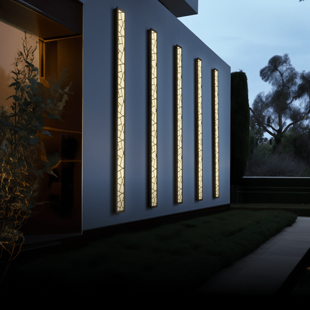 Prague IP65 Outdoor LED Wall Light Warm White