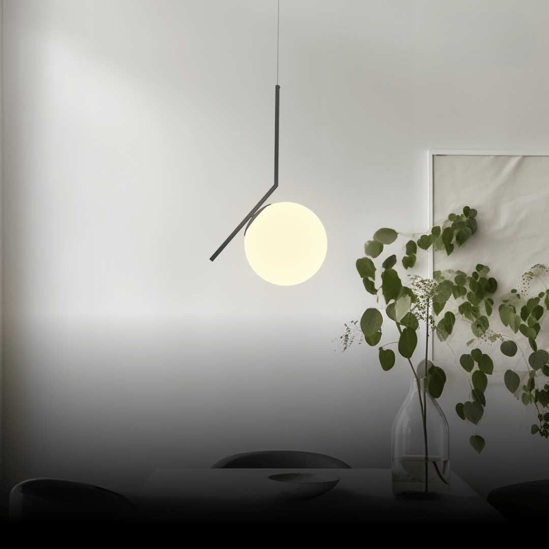 Siena LED Pendant — Nordic Chic in Gold & Glass