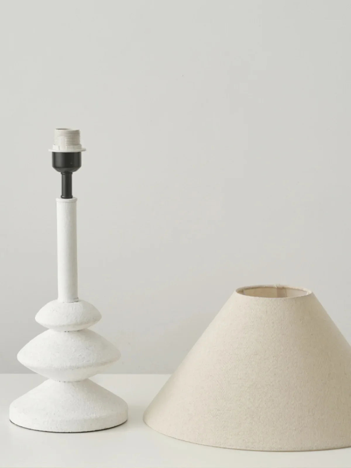 Litha Handcrafted Resin Table Lamp