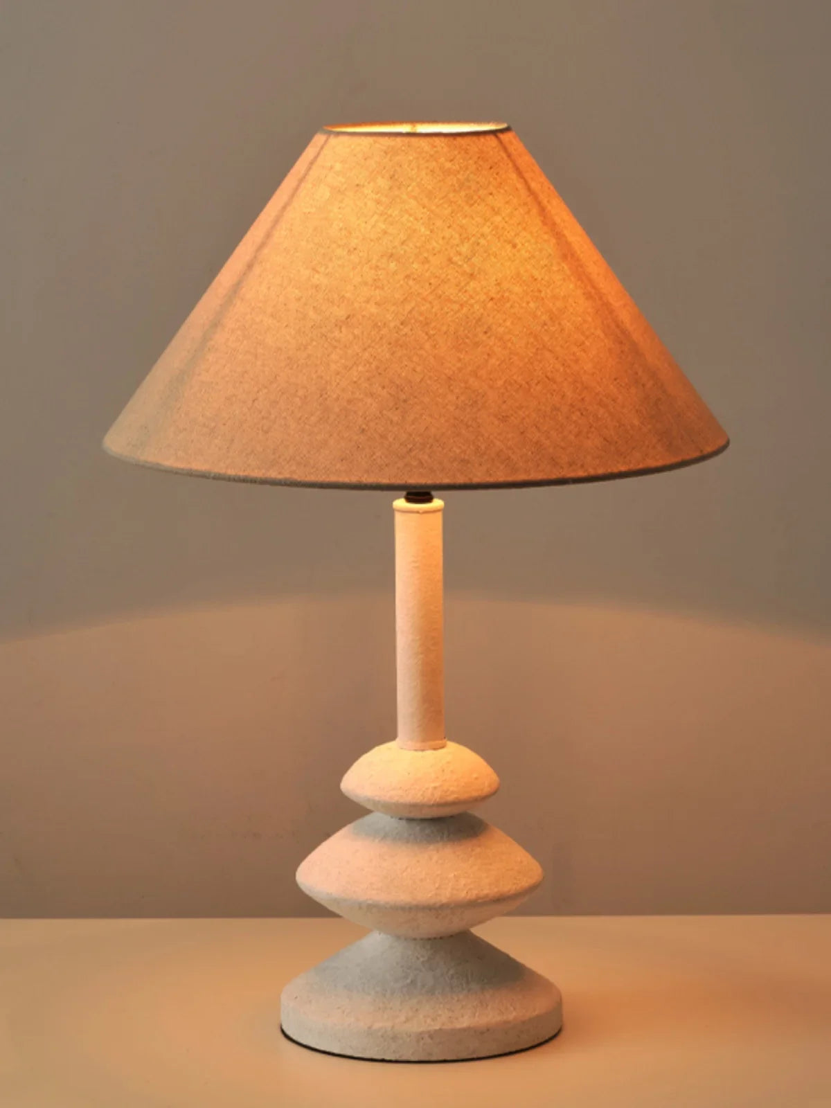 Litha Handcrafted Resin Table Lamp