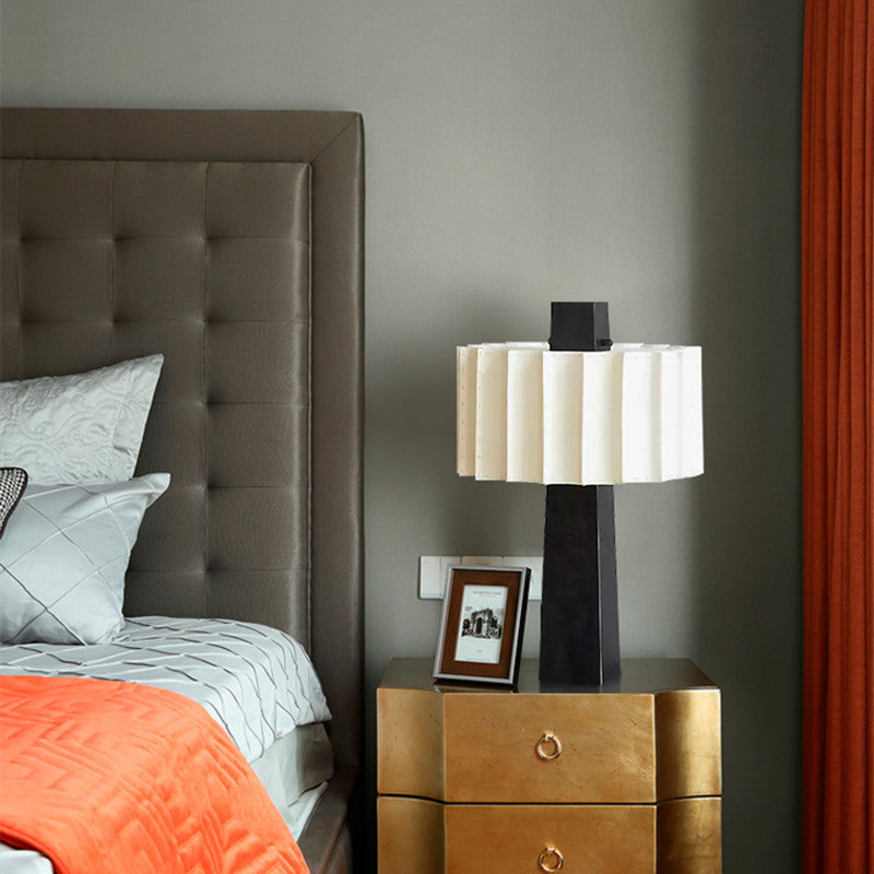 Aela Dimmer Table Lamp with Linen Shade