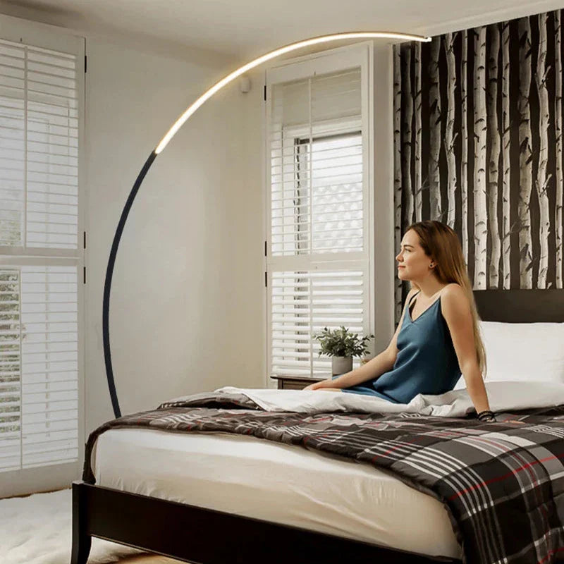 Arclia Dimmable Arc Floor Lamp Warm White