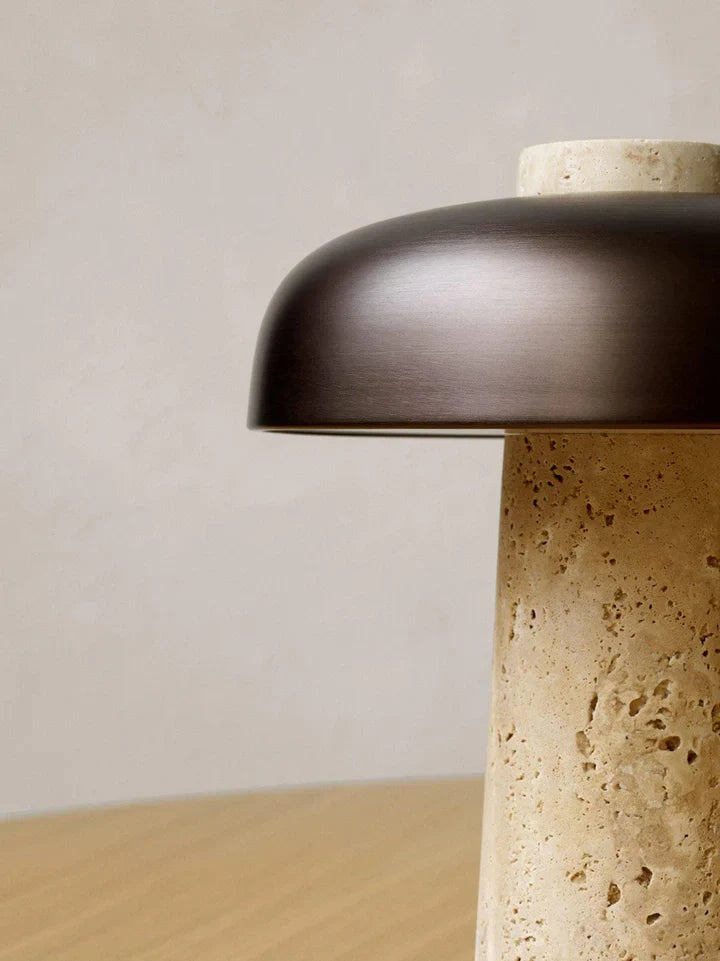 Dane Minimal Stone Table Lamp