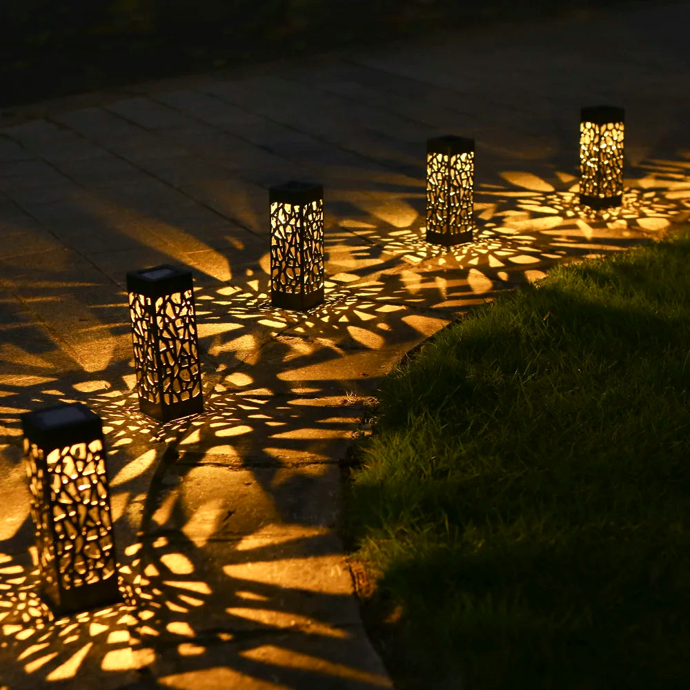 Sylonique Twilight Bloom Solar Path Lights 6 Pack