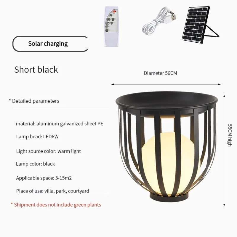 Cassia LumaPlanter LED Lighted Planter