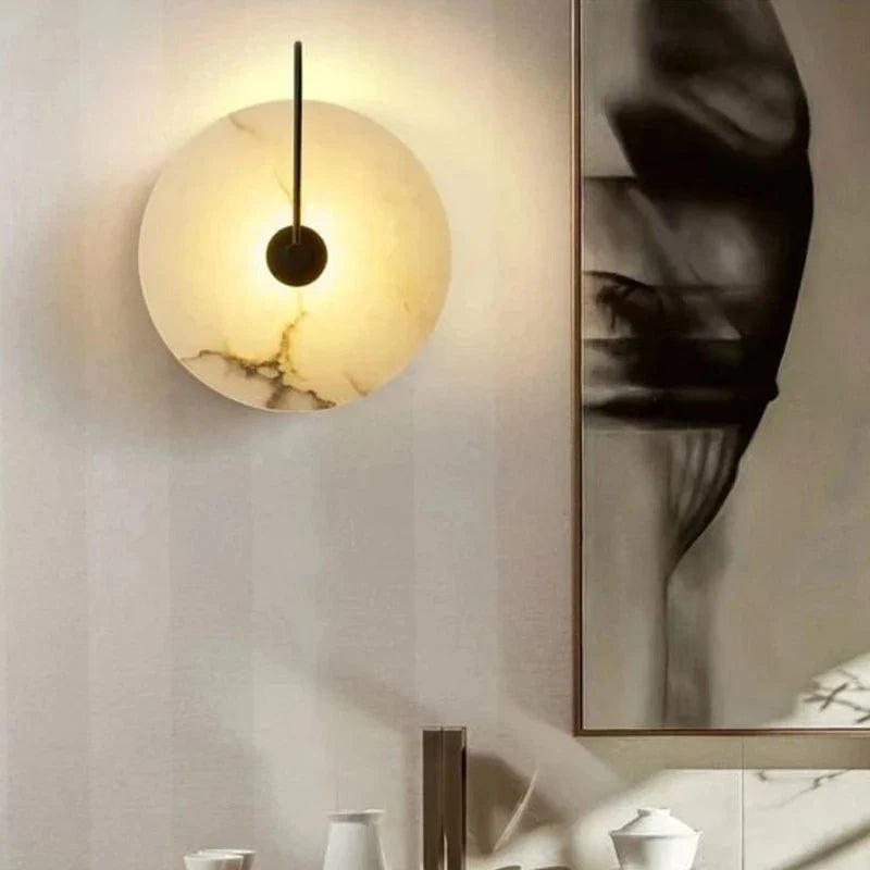 Cannes Marble Wall Light — Minimal Luxury for Effortless Ambiance