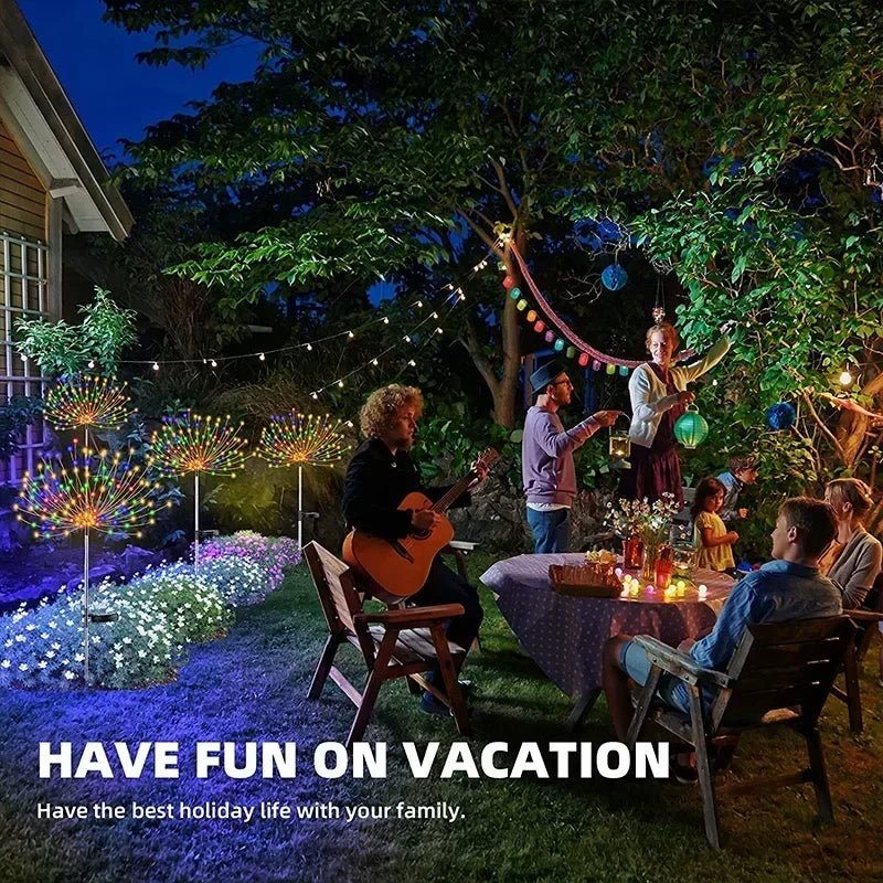 Terravine Solar Dandelion Lights
