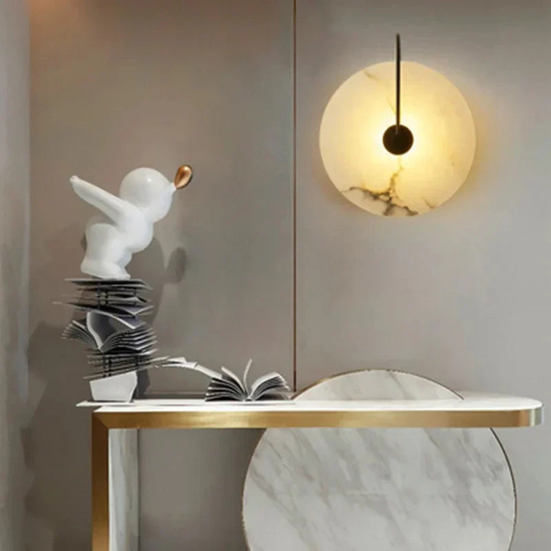Cannes Marble Wall Light — Minimal Luxury for Effortless Ambiance