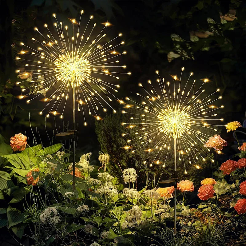 Terravine Solar Dandelion Lights
