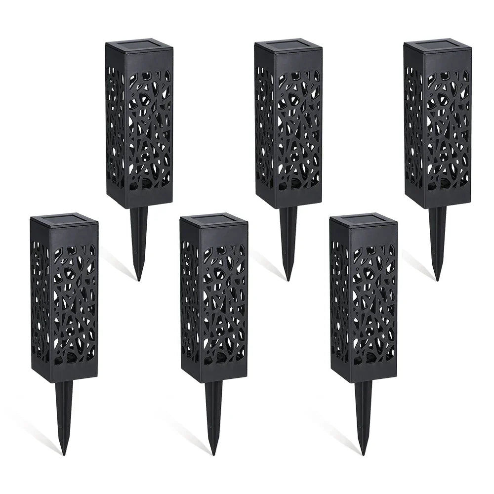Sylonique Twilight Bloom Solar Path Lights 6 Pack