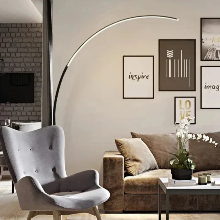 Arclia Dimmable Arc Floor Lamp Warm White