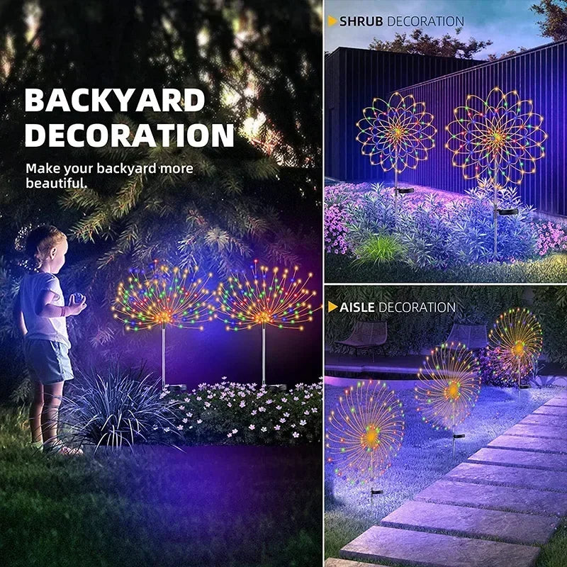 Terravine Solar Dandelion Lights