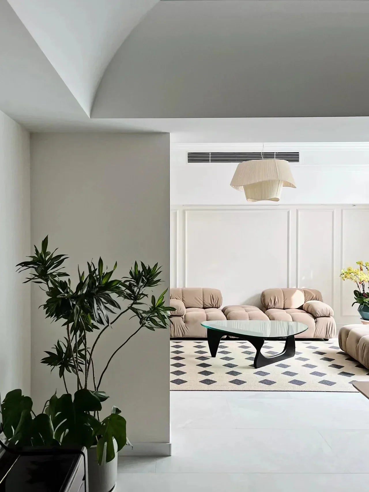 Sabrina Double-Form Ceiling Light – Slim, Modern LED Flush Mount