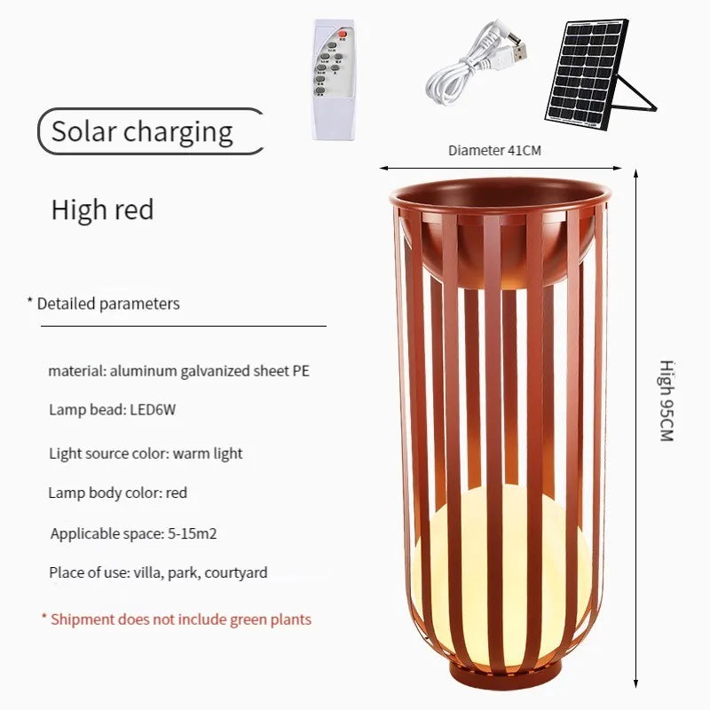 Cassia LumaPlanter LED Lighted Planter