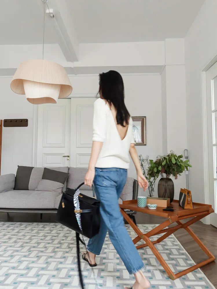 Sabrina Double-Form Ceiling Light – Slim, Modern LED Flush Mount
