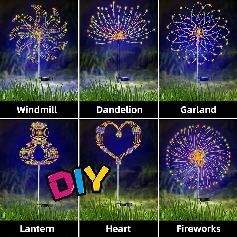 Terravine Solar Dandelion Lights