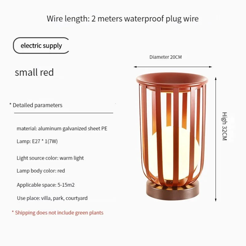 Cassia LumaPlanter LED Lighted Planter