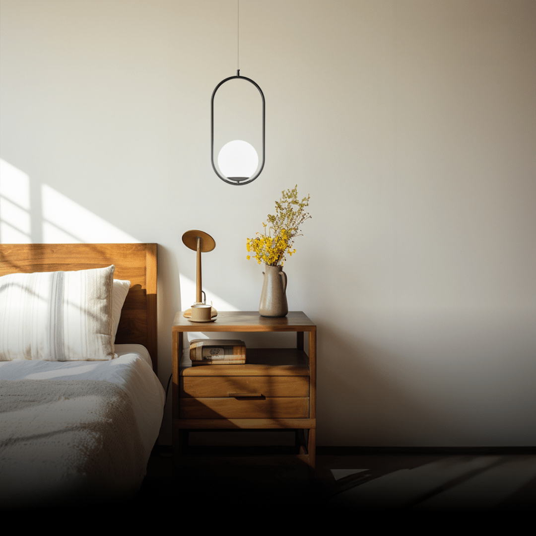 Siena LED Pendant — Nordic Chic in Gold & Glass
