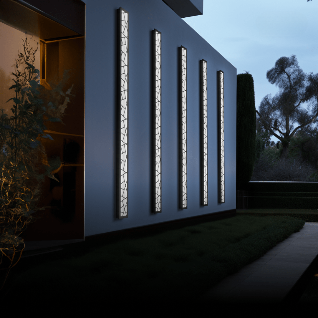 Prague IP65 Outdoor LED Wall Light Warm White