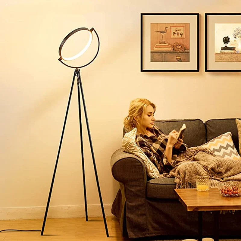 Circa Halo Tripod Floor Lamp LED