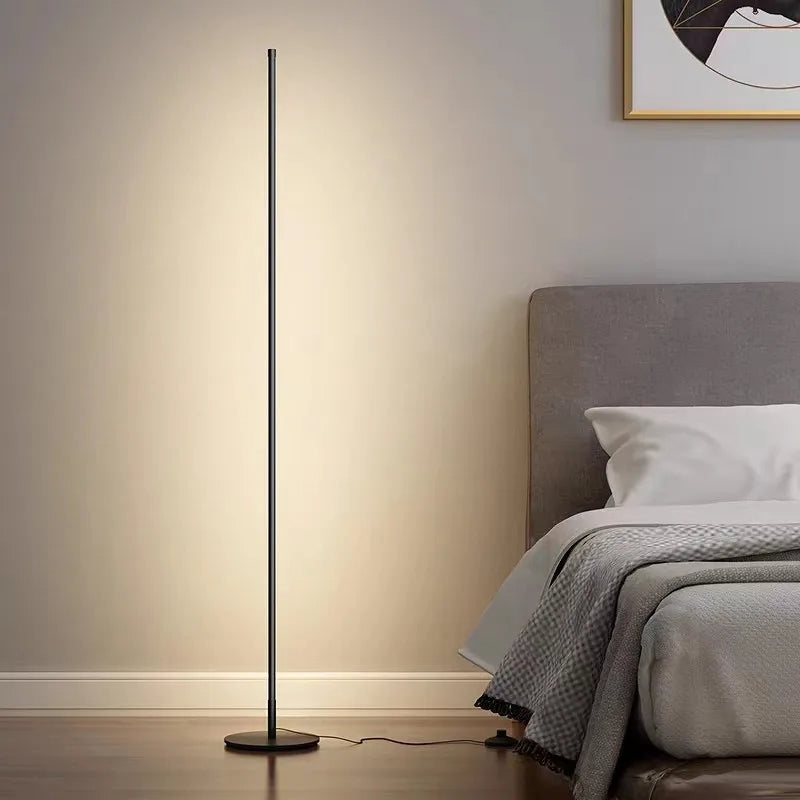 Linea Slim LED Floor Lamp Minimal Warm Light