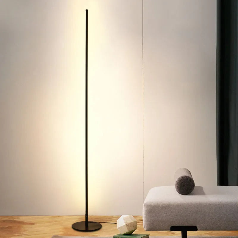 Linea Slim LED Floor Lamp Minimal Warm Light