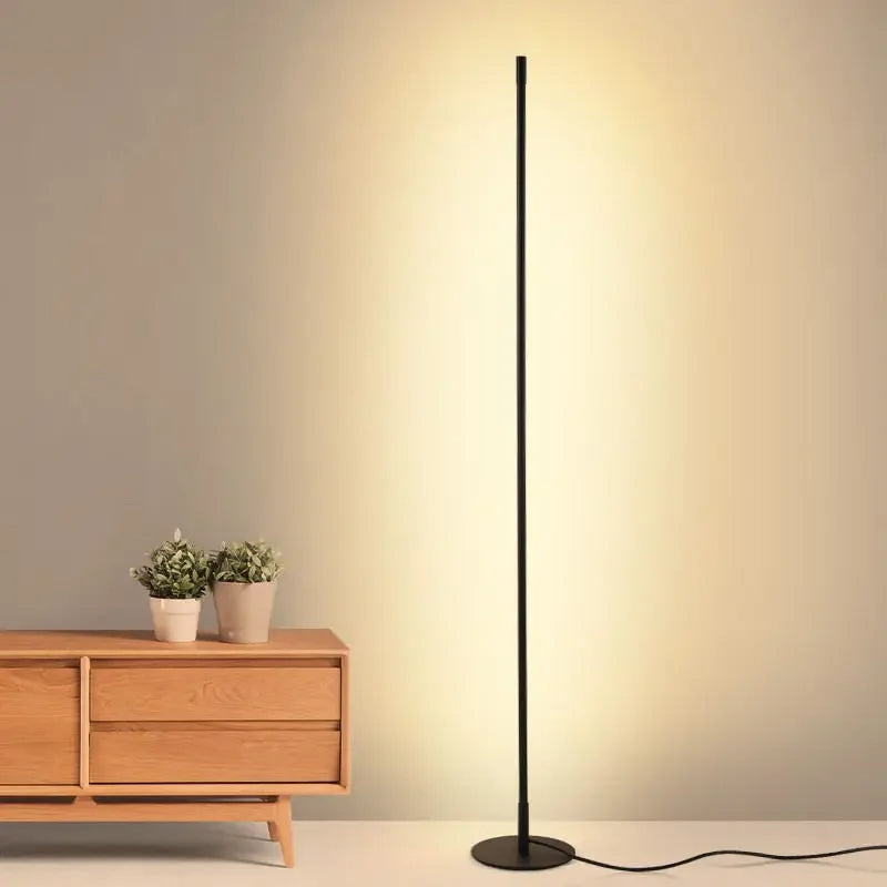 Linea Slim LED Floor Lamp Minimal Warm Light