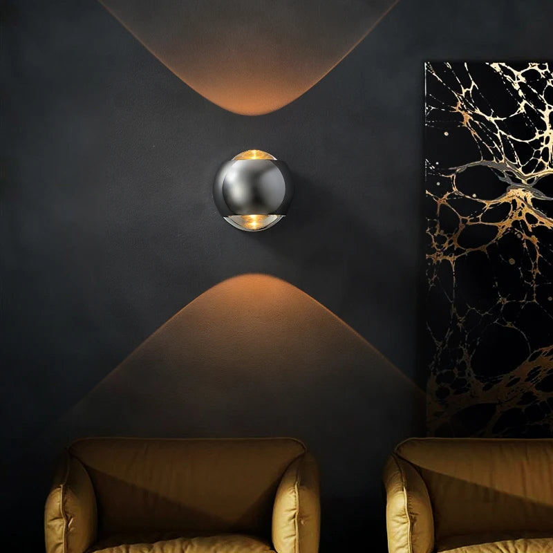 Vienna Outdoor LED Globe Light