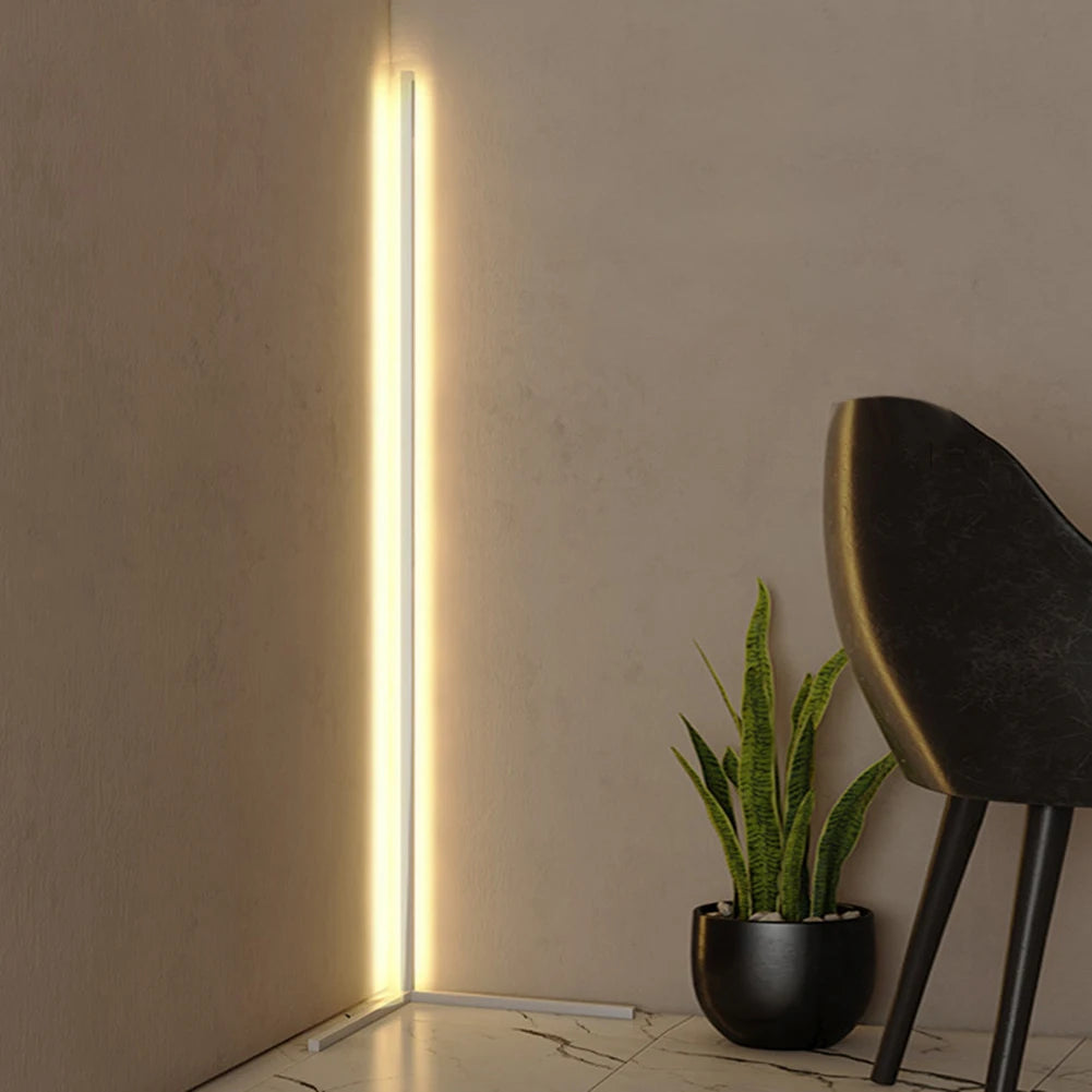 Verta Corner LED Floor Lamp Warm White
