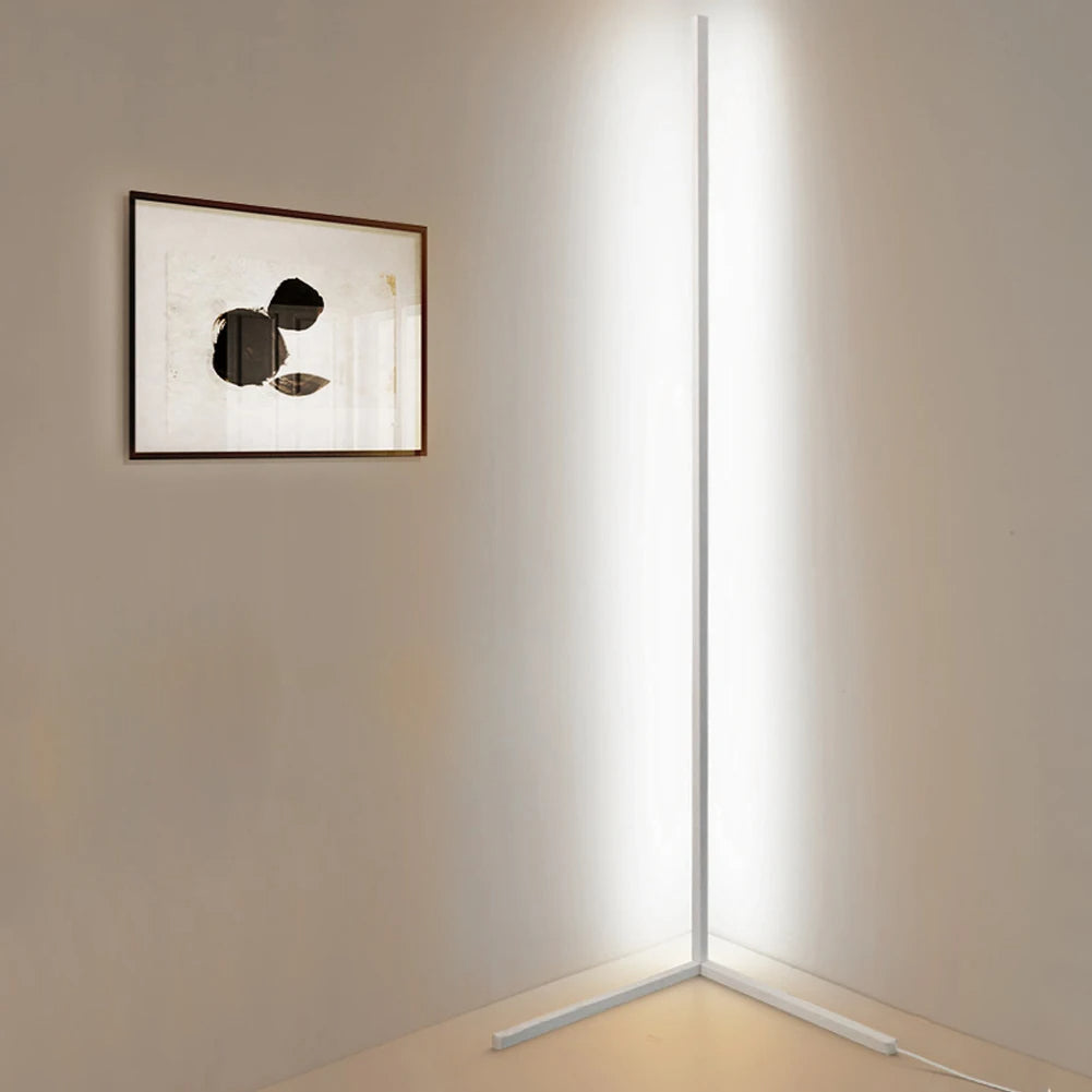 Verta Corner LED Floor Lamp Warm White