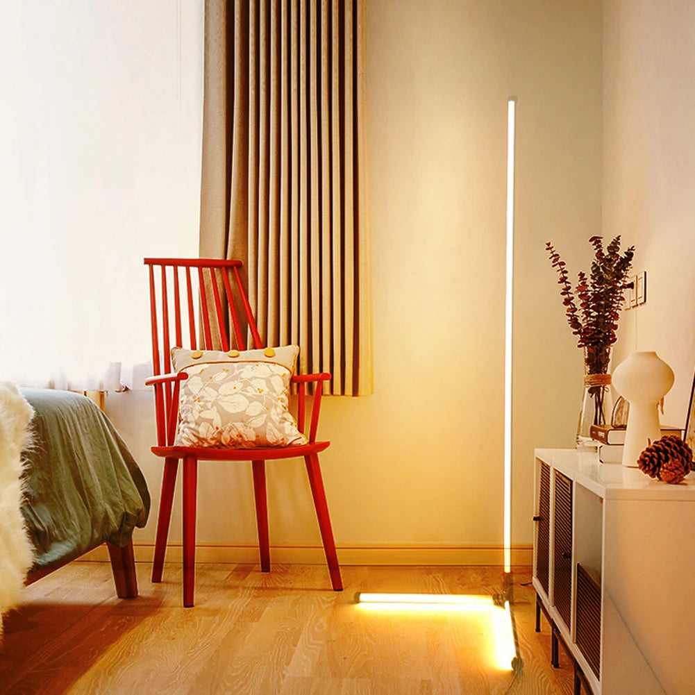 Verta Corner LED Floor Lamp Warm White