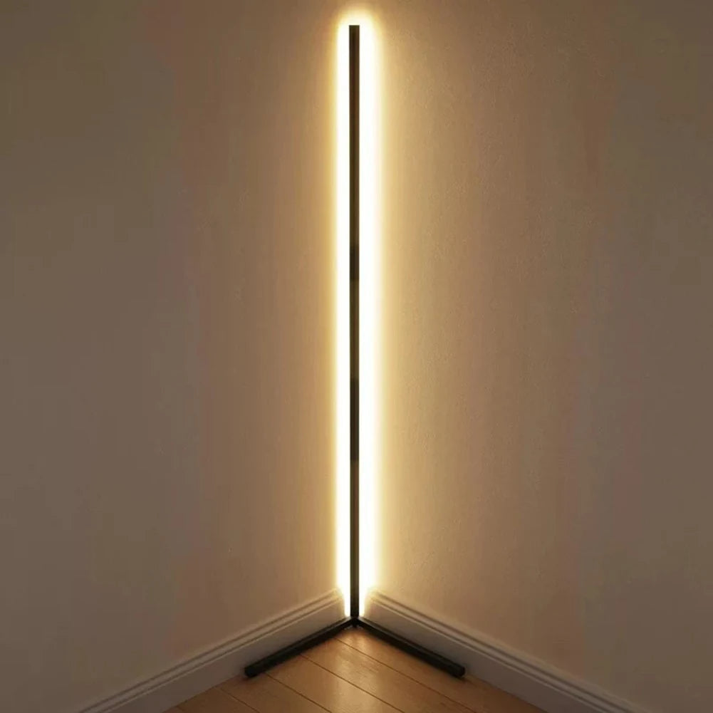 Verta Corner LED Floor Lamp Warm White