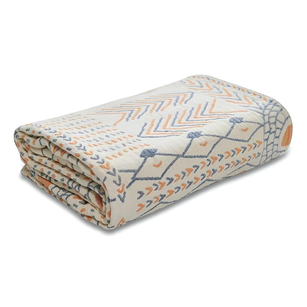 Frida DuoWeave Reversible Cotton Throw Blanket