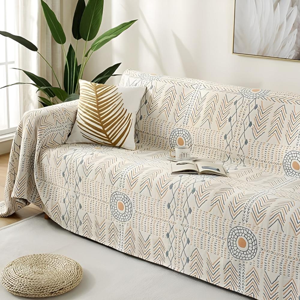 Frida DuoWeave Reversible Cotton Throw Blanket