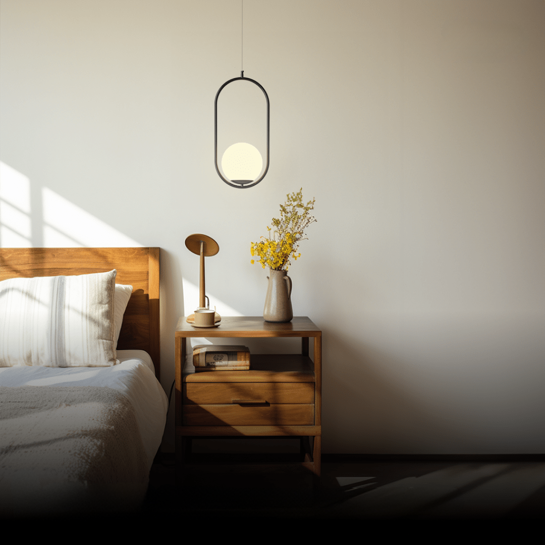 Siena LED Pendant — Nordic Chic in Gold & Glass