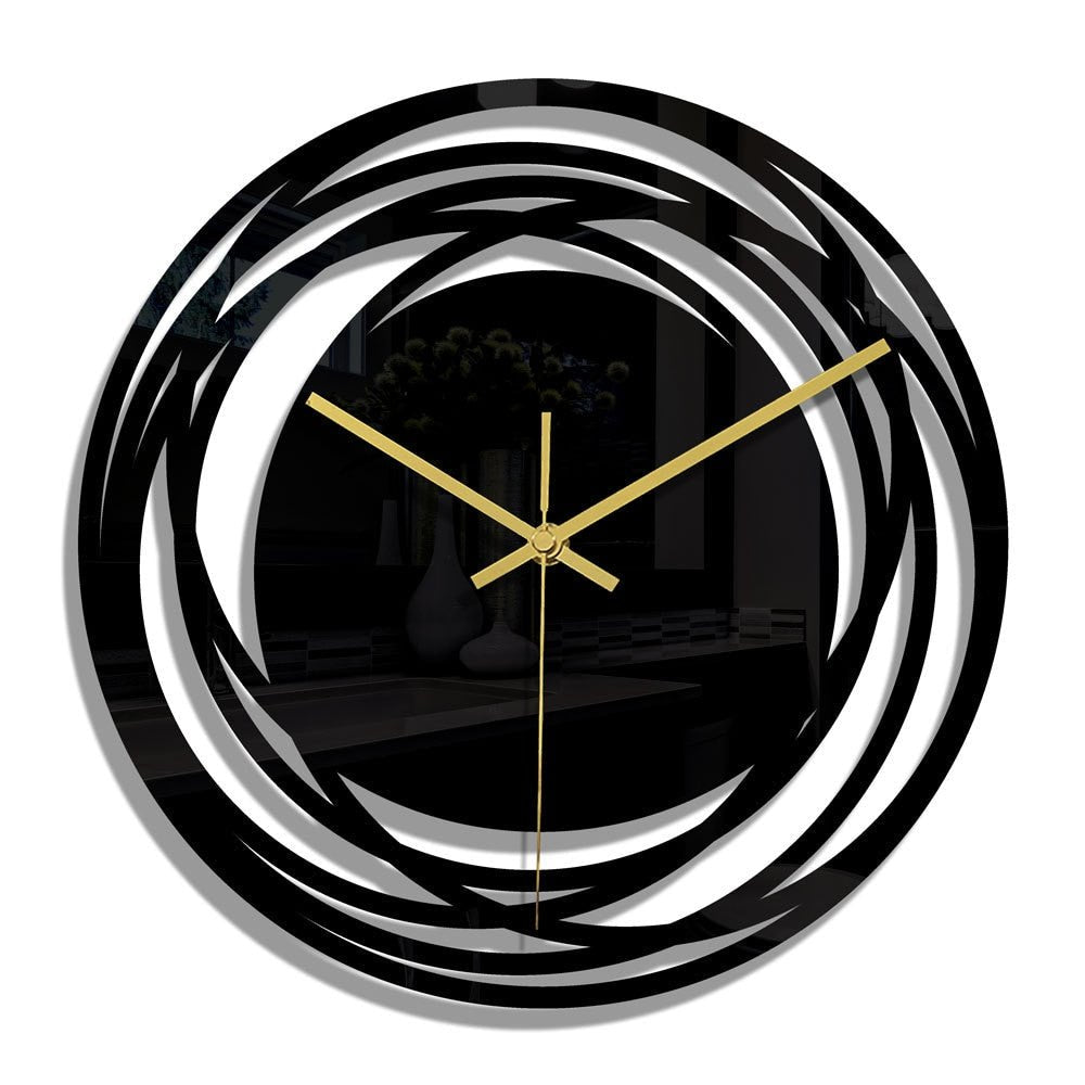 Vortexe Metal Wall Clock