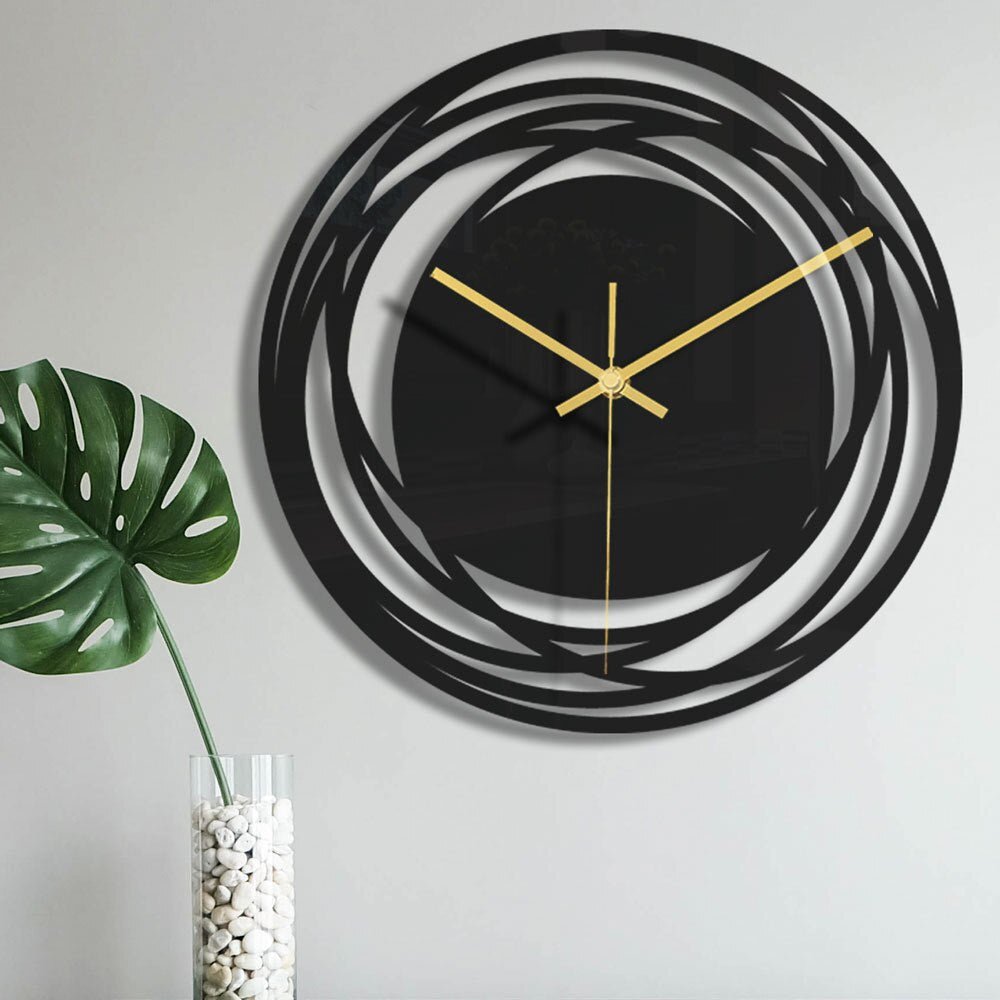 Vortexe Metal Wall Clock
